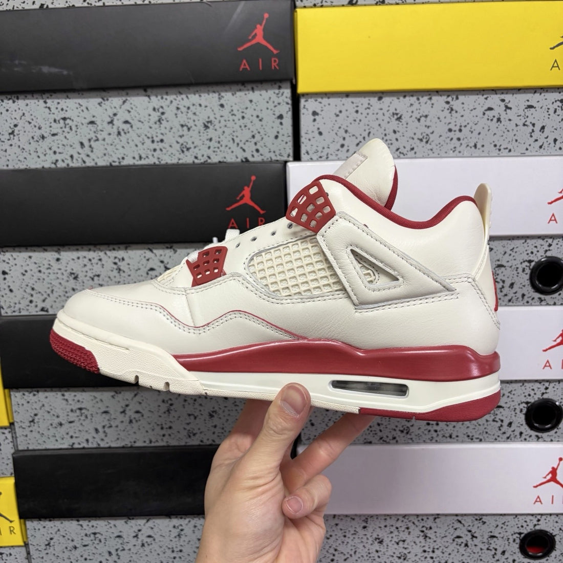 Air Jordan 4 Varsity Red Sail