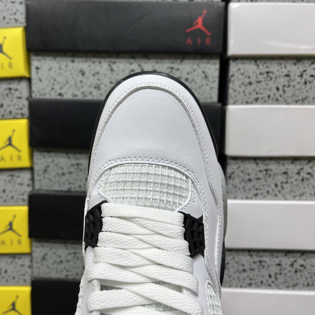 Air Jordan 4 White Cement