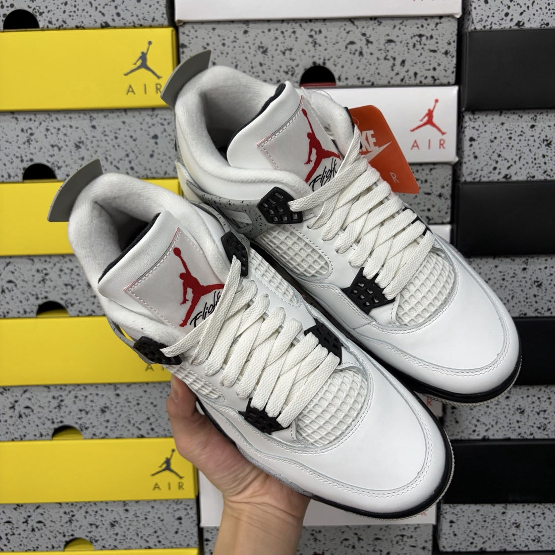 Air Jordan 4 White Cement Reimagined