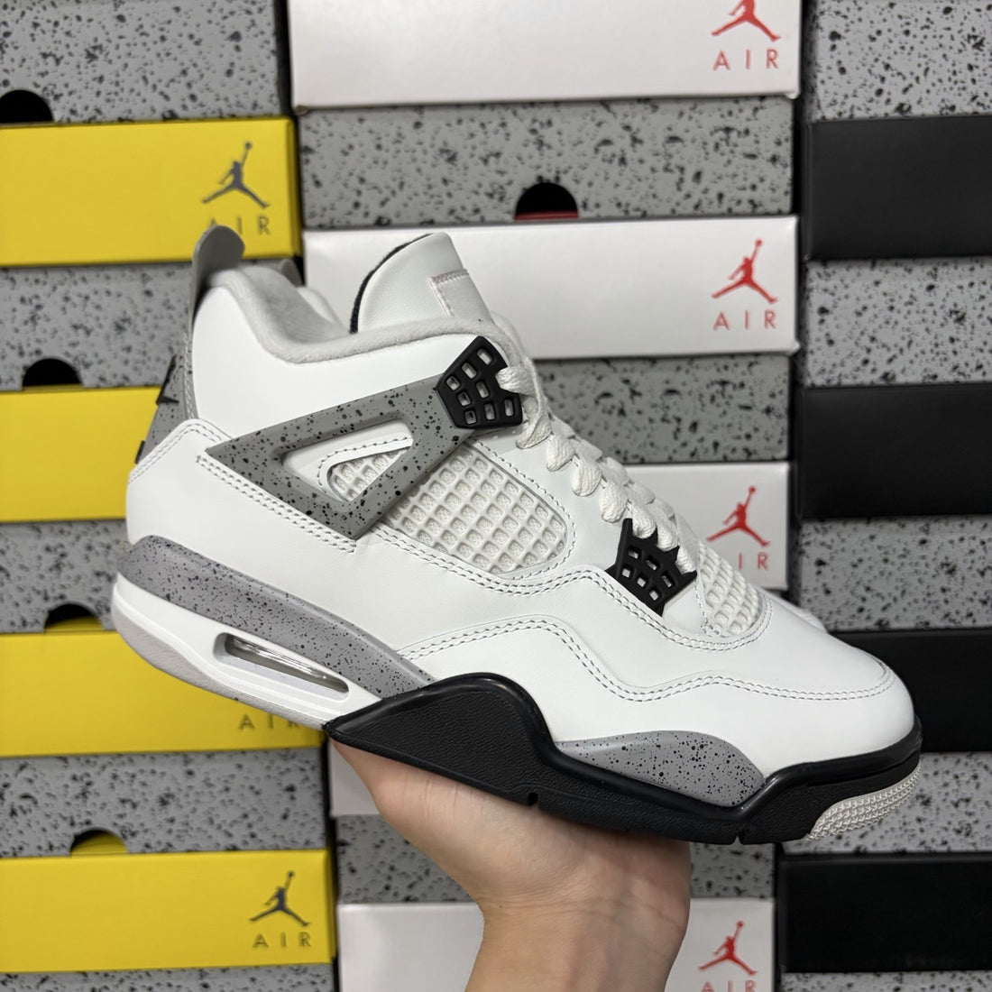Air Jordan 4 White Cement Reimagined