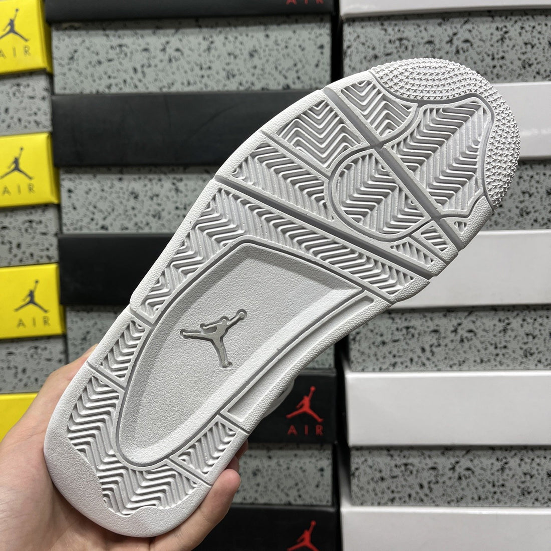 Air Jordan 4 White Chrome