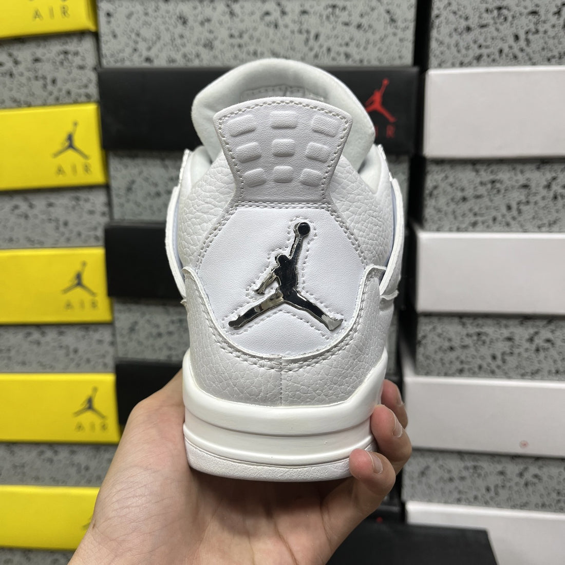 Air Jordan 4 White Chrome