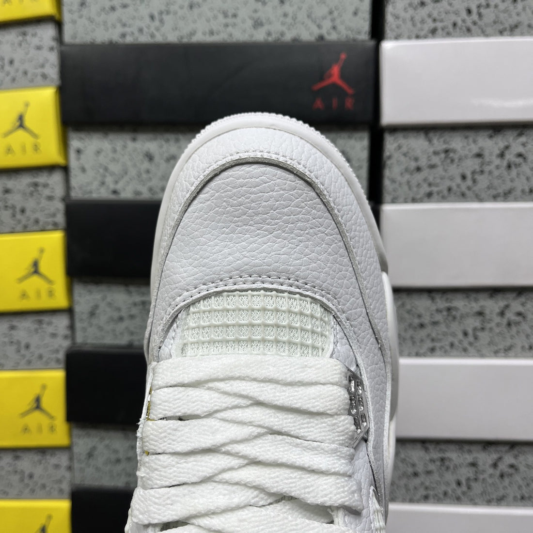 Air Jordan 4 White Chrome