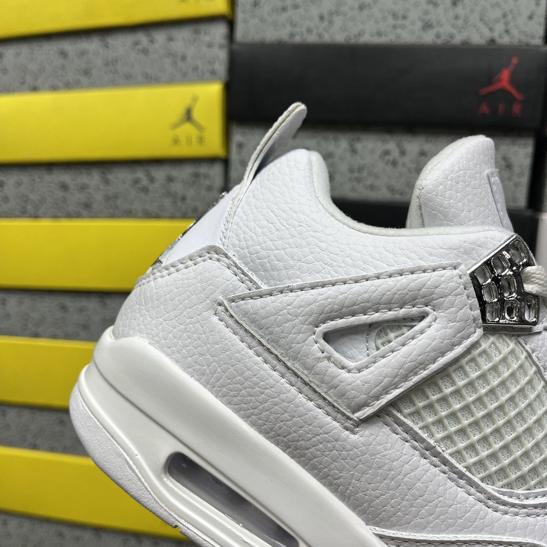 Air Jordan 4 White Chrome