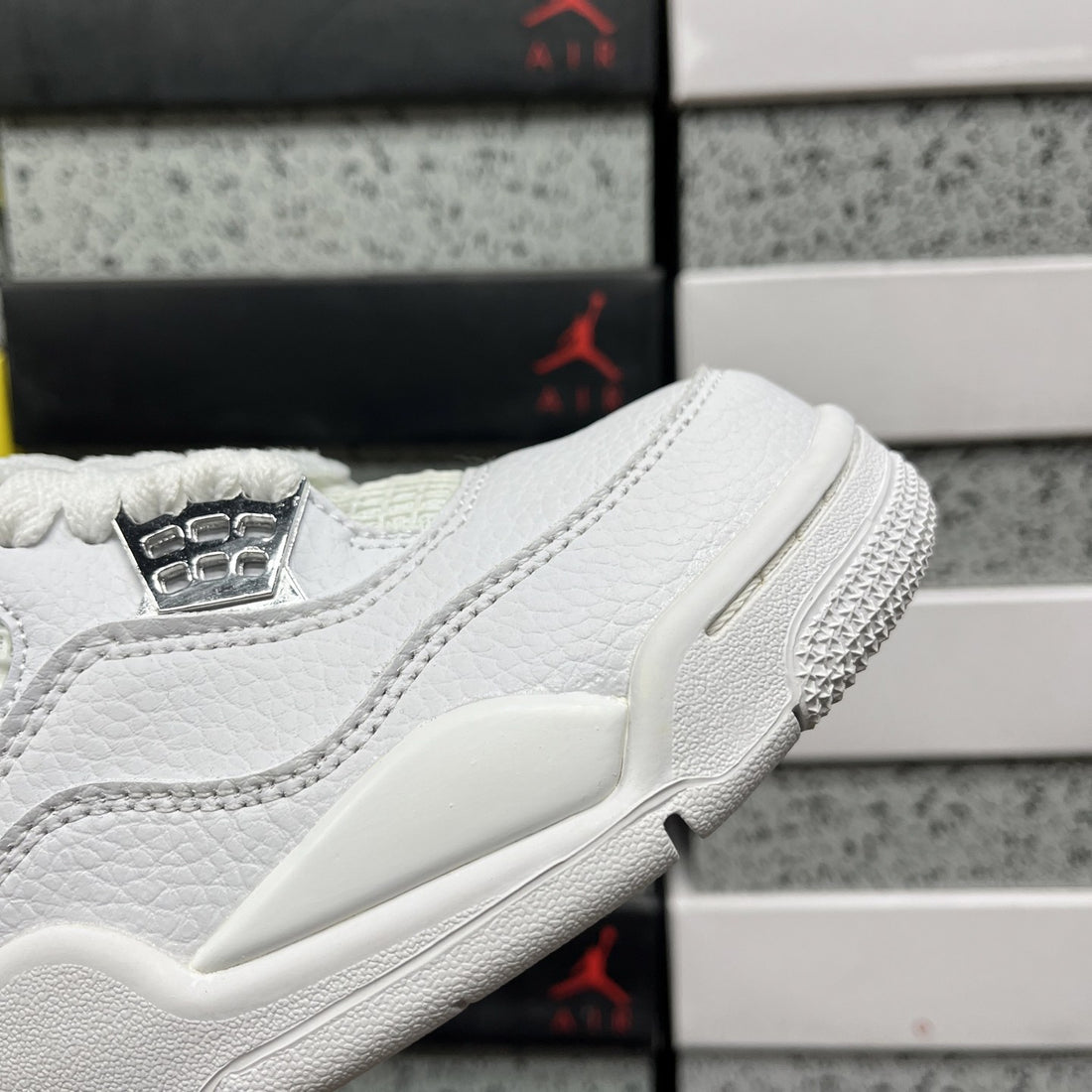 Air Jordan 4 White Chrome