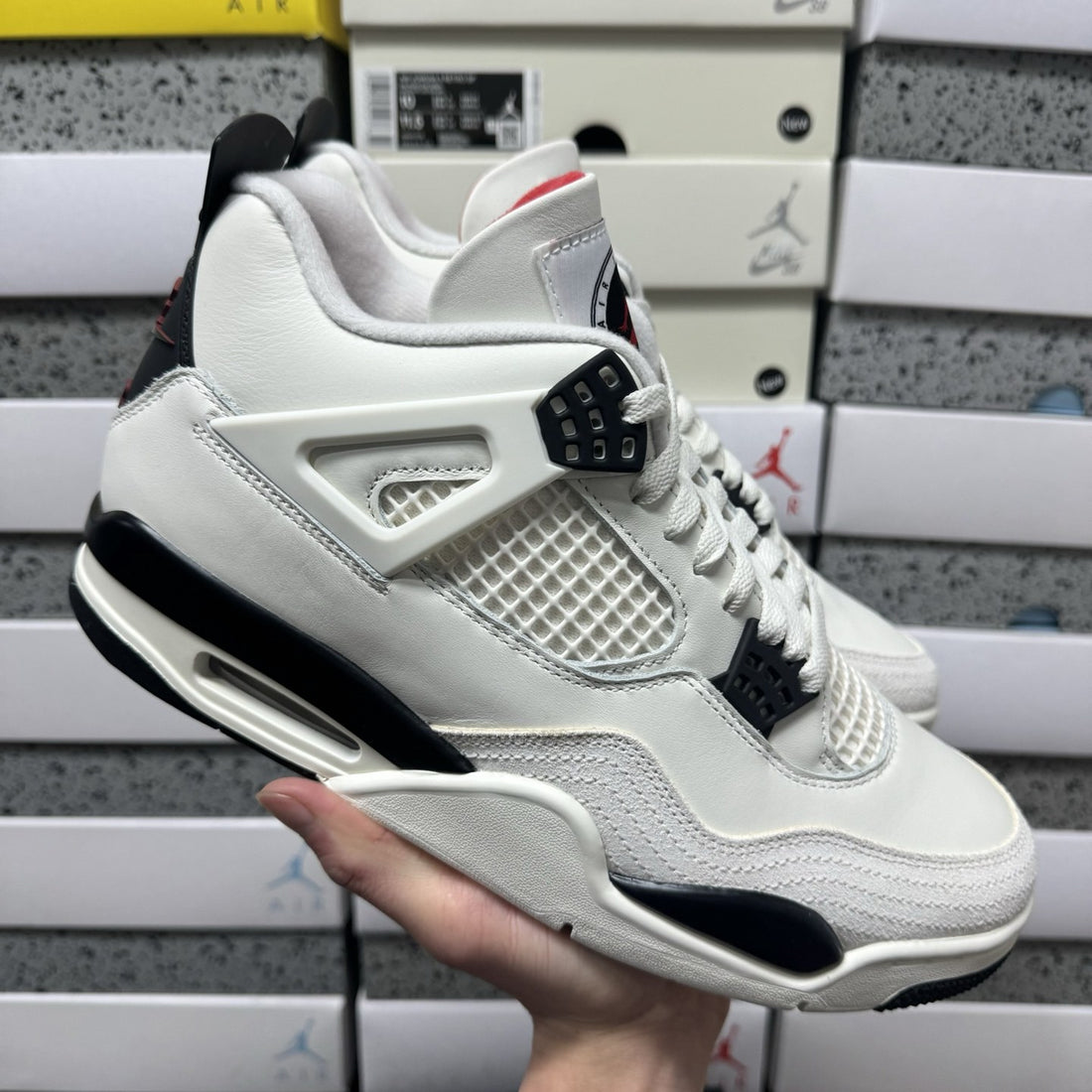 Air Jordan 4 White Navy Oreo