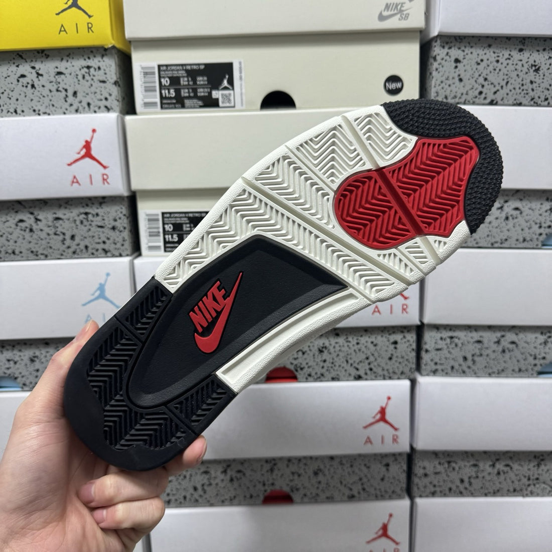 Air Jordan 4 White Navy Oreo