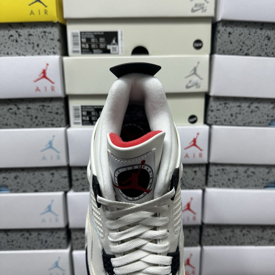 Air Jordan 4 White Navy Oreo