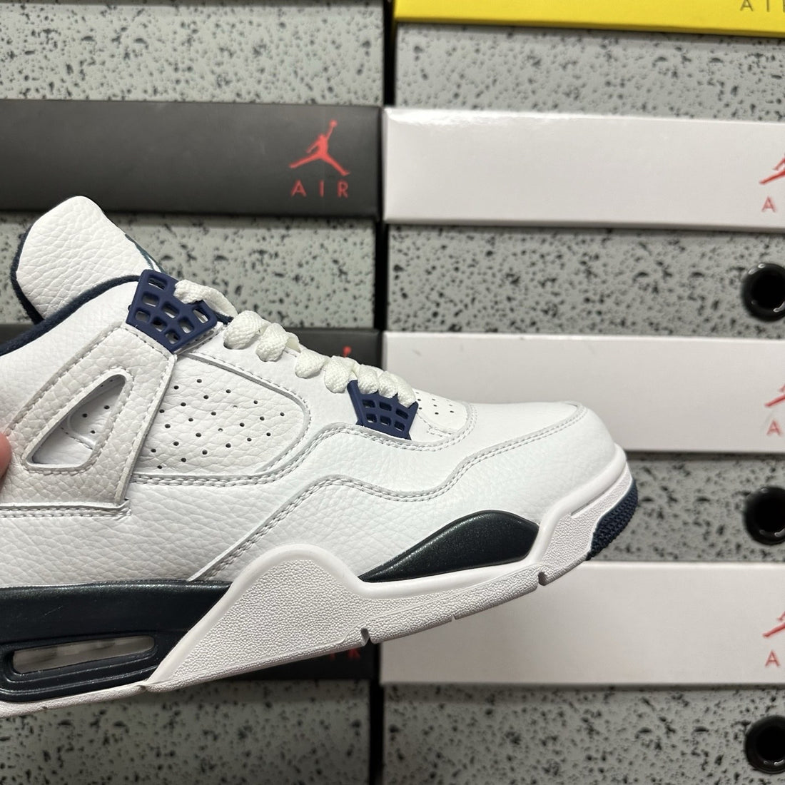 Air Jordan 4 White Navy Retro