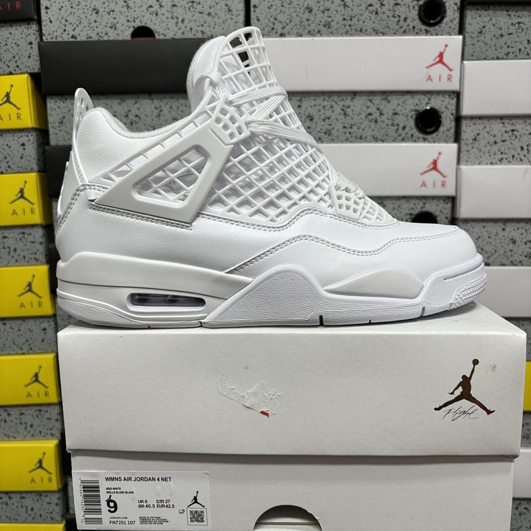 Air Jordan 4 White Net