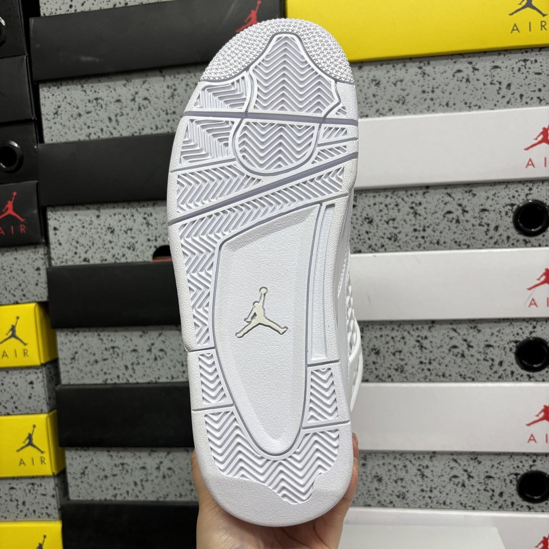 Air Jordan 4 White Net