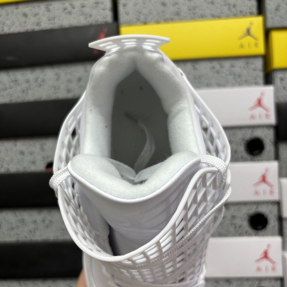 Air Jordan 4 White Net
