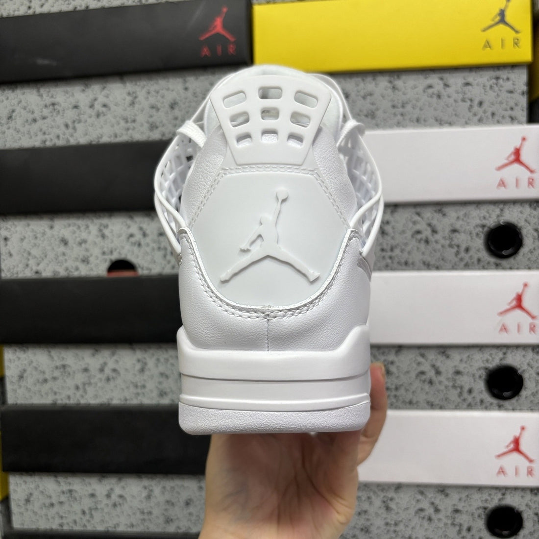 Air Jordan 4 White Net
