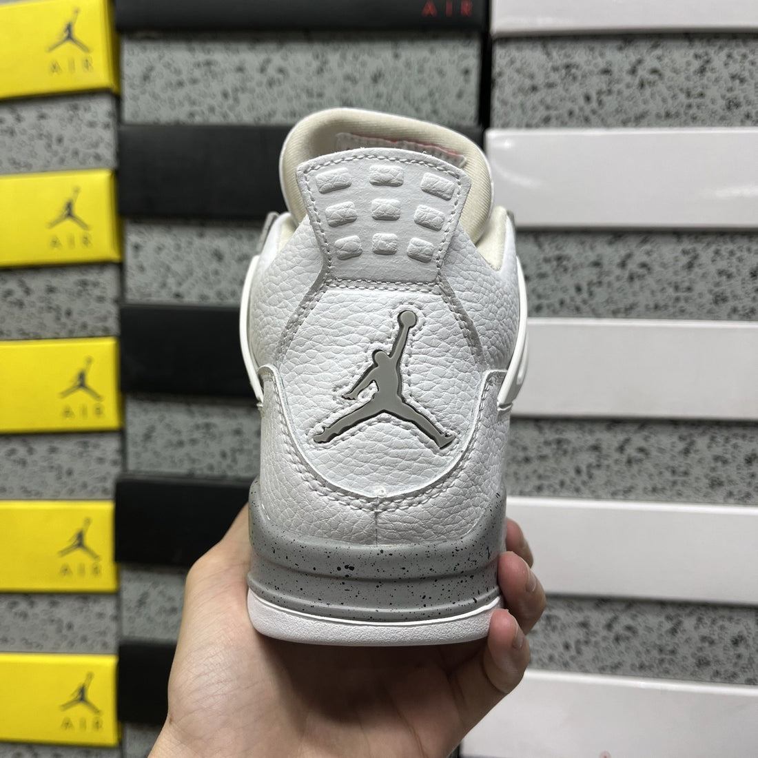 Air Jordan 4 White Oreo