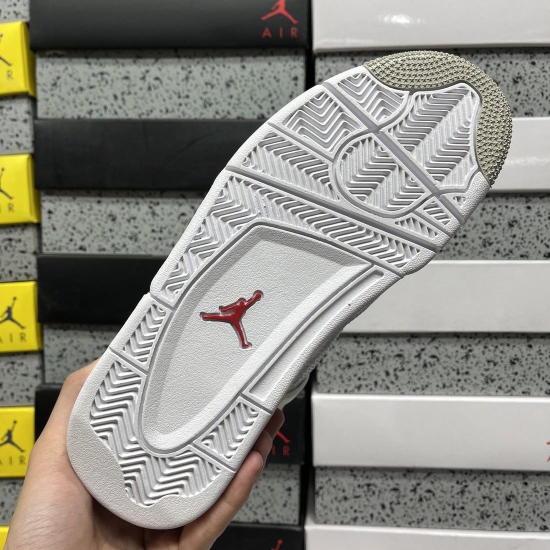 Air Jordan 4 White Oreo