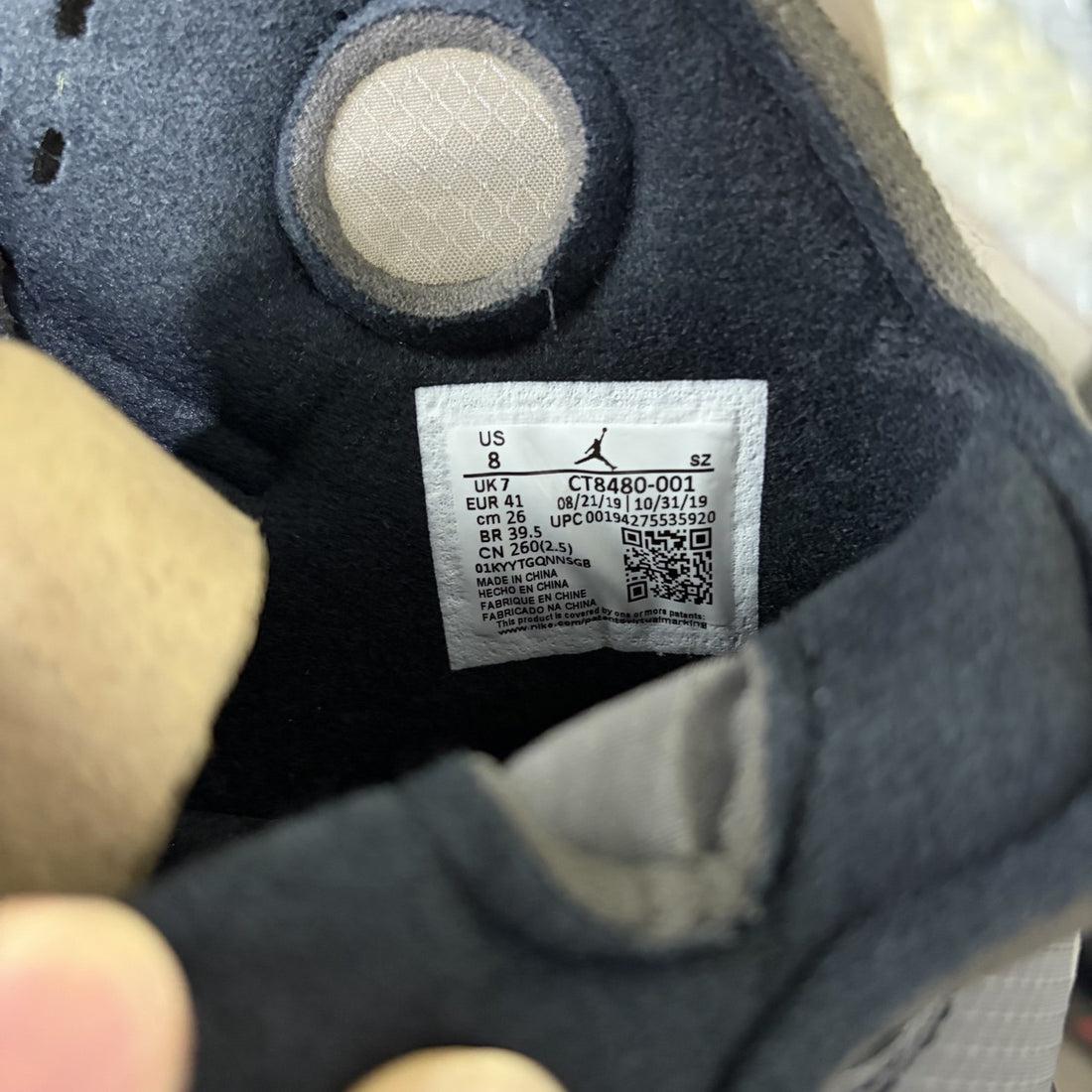 Air Jordan 5 Anthracite Grey