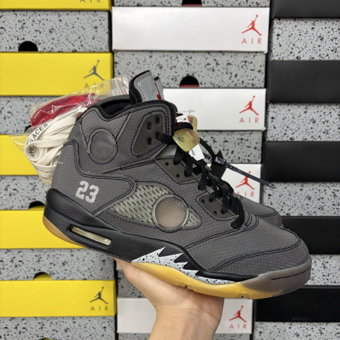 Air Jordan 5 Anthracite Grey
