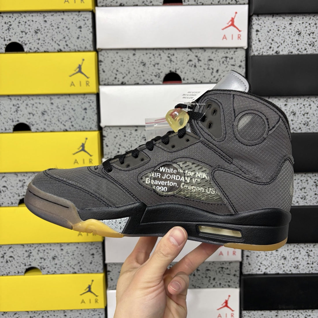 Air Jordan 5 Anthracite Grey