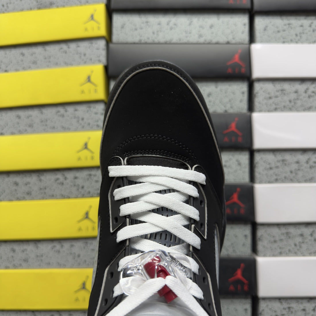 Air Jordan 5 Black Metallic Reimagined