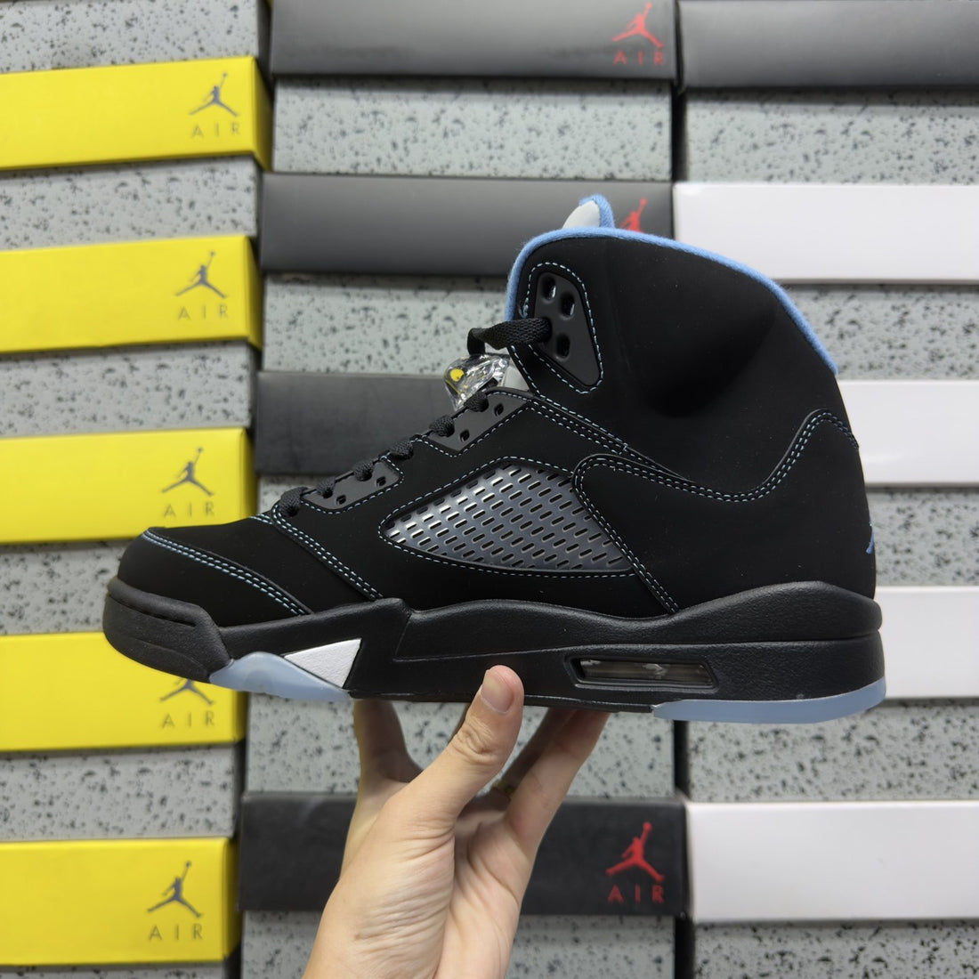 Air Jordan 5 Black Oreo