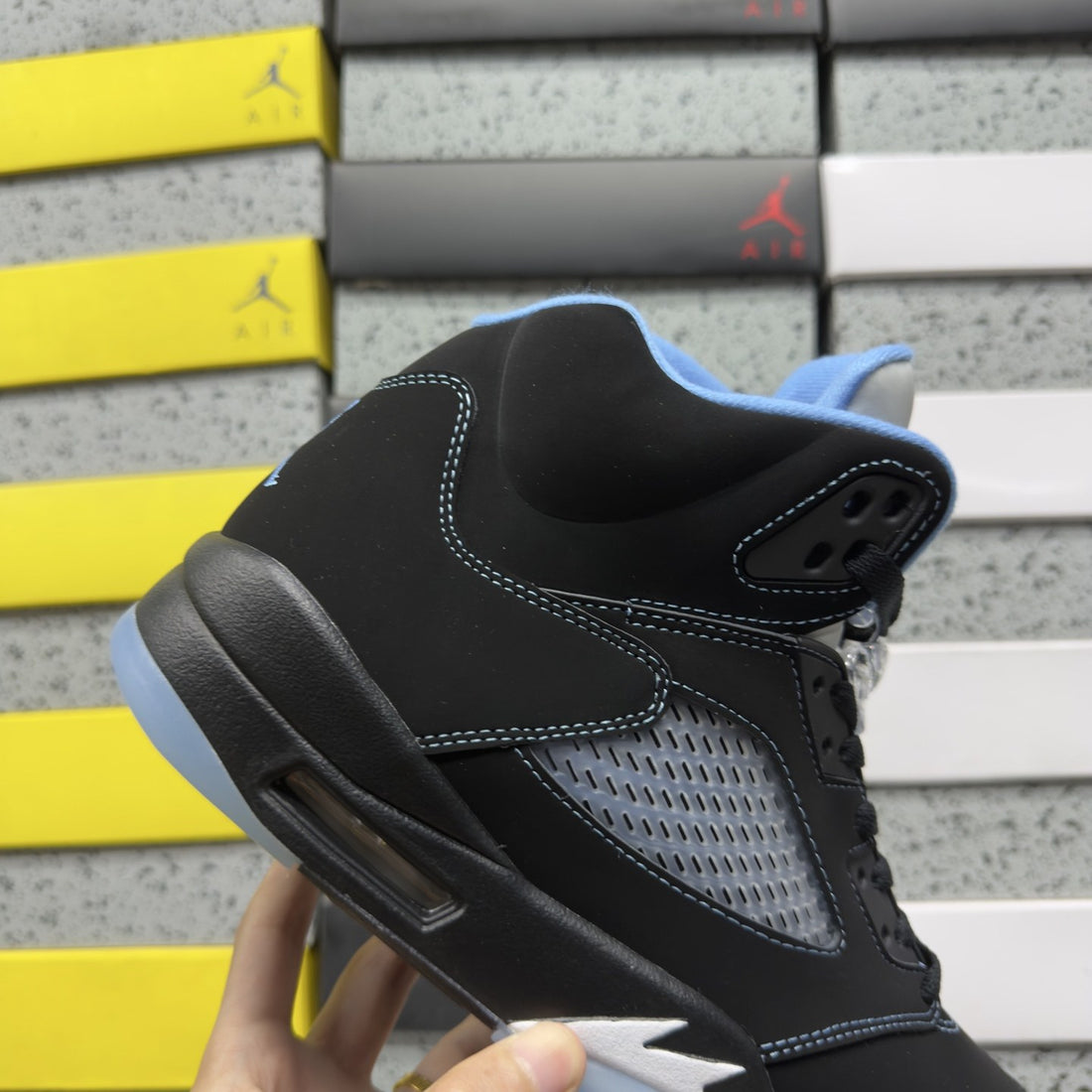 Air Jordan 5 Black Oreo
