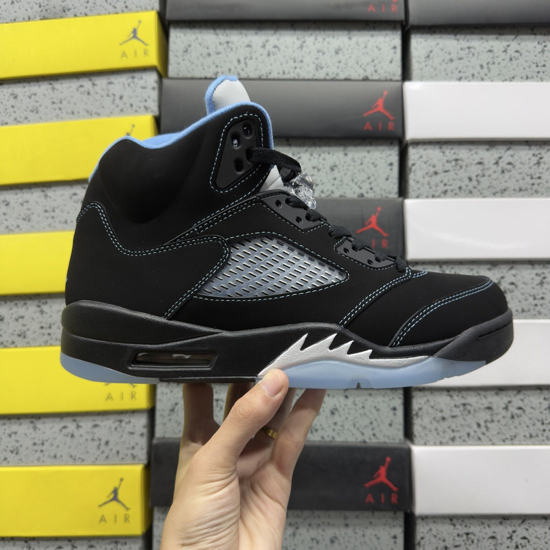Air Jordan 5 Black Oreo