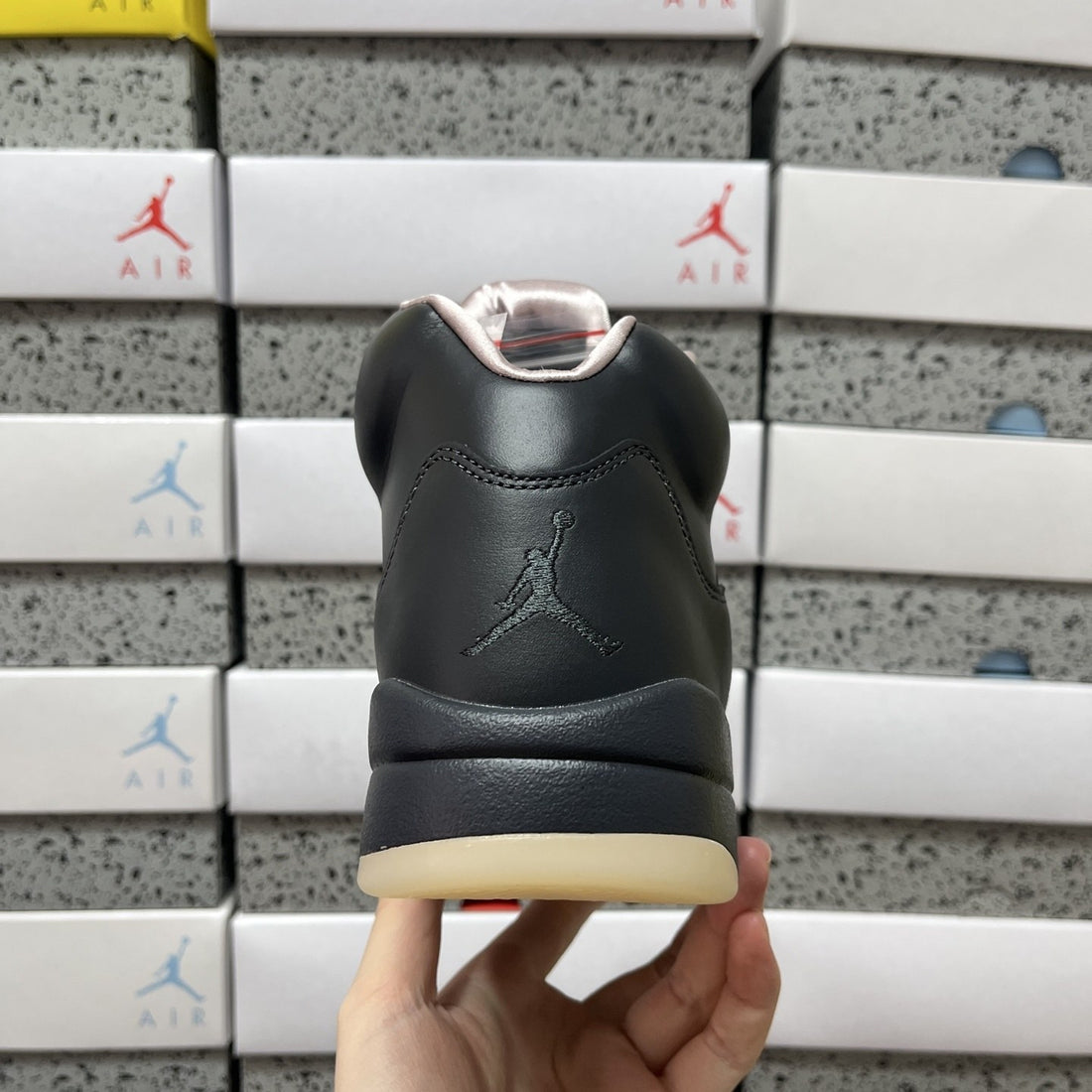 Air Jordan 5 Black Pink