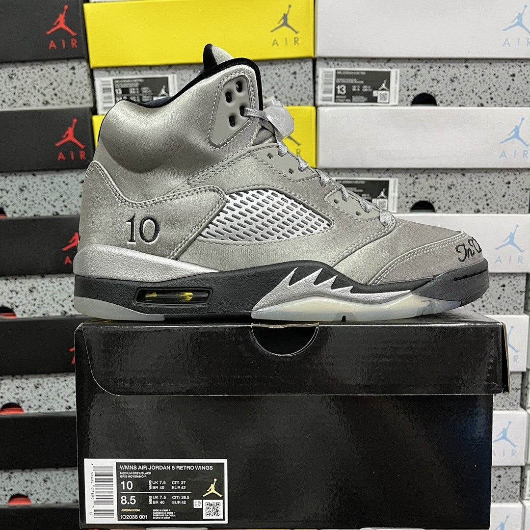 Air Jordan 5 Grey Number 10