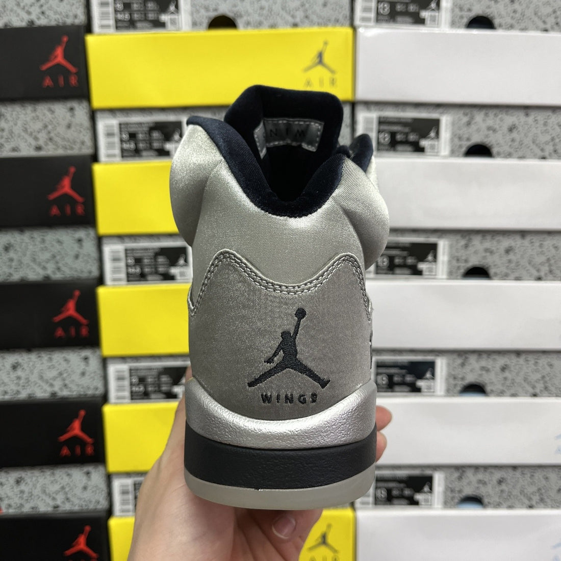 Air Jordan 5 Grey Number 10