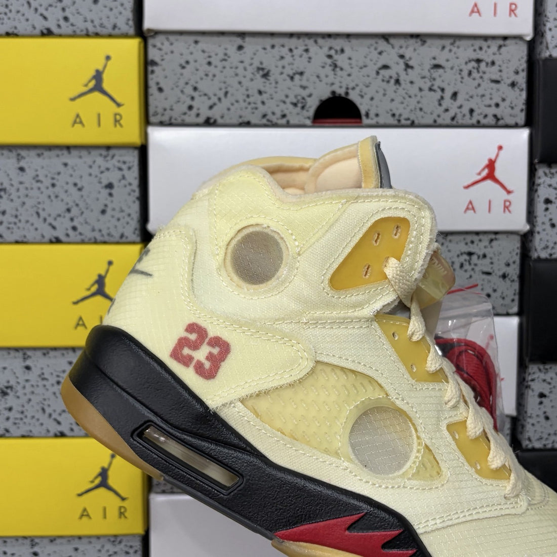 Air Jordan 5 Off-White Sail