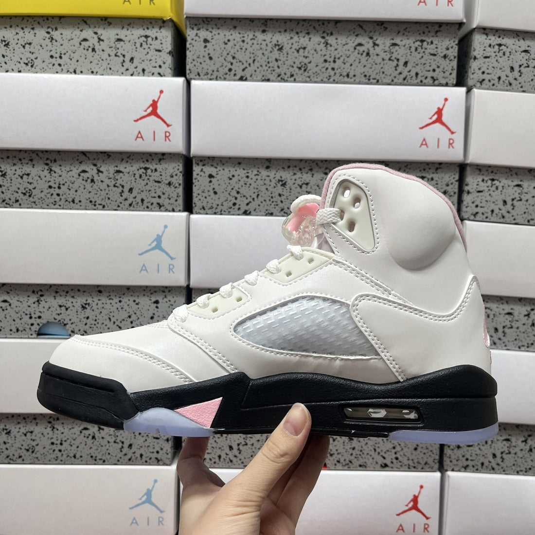Air Jordan 5 Pink Metallic 23