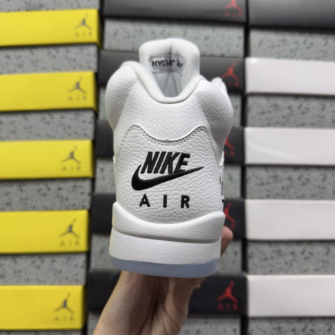 Air Jordan 5 Sail Metallic