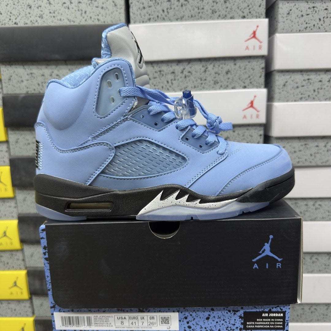 Air Jordan 5 UNC University Blue