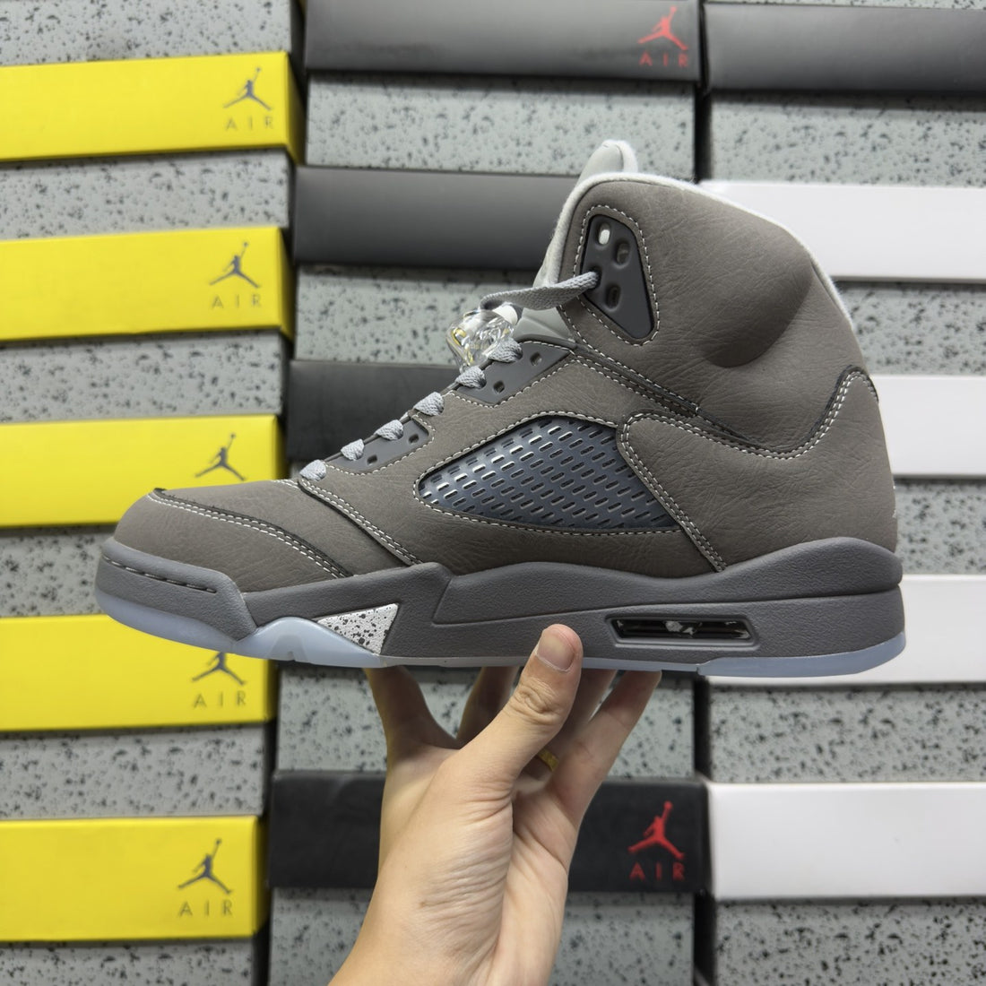 Air Jordan 5 Wolf Grey