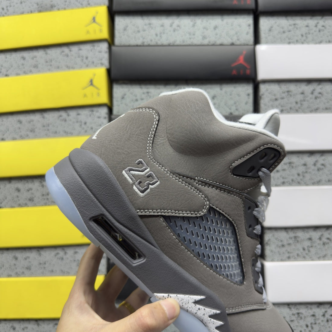 Air Jordan 5 Wolf Grey