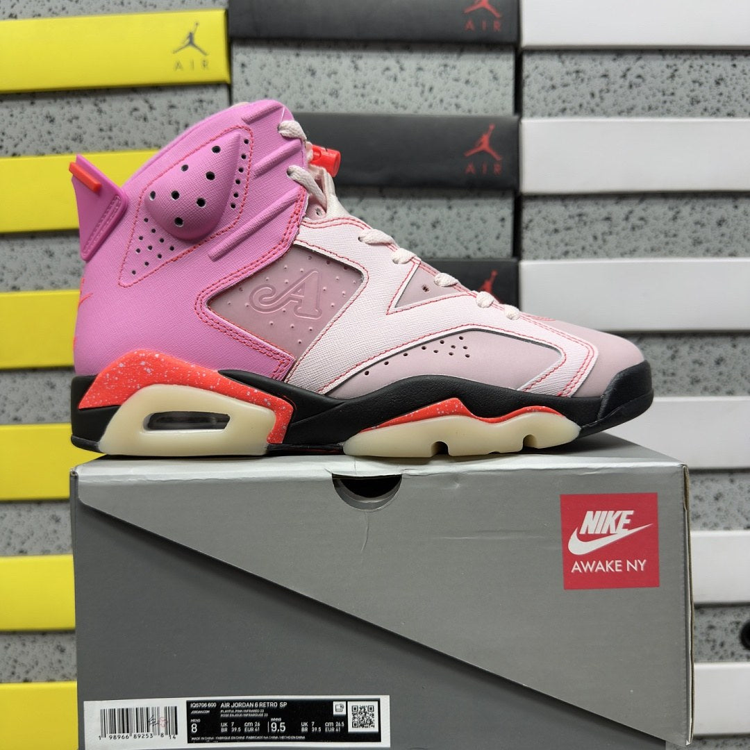 Air Jordan 6 Awake NY Pink