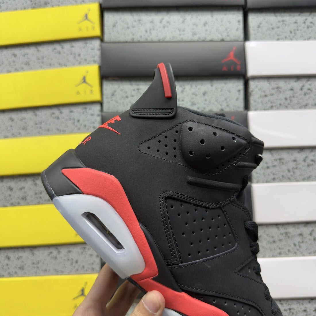 Air Jordan 6 Black Infrared
