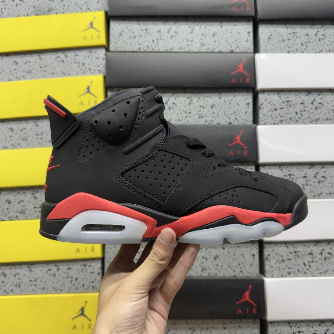 Air Jordan 6 Black Infrared