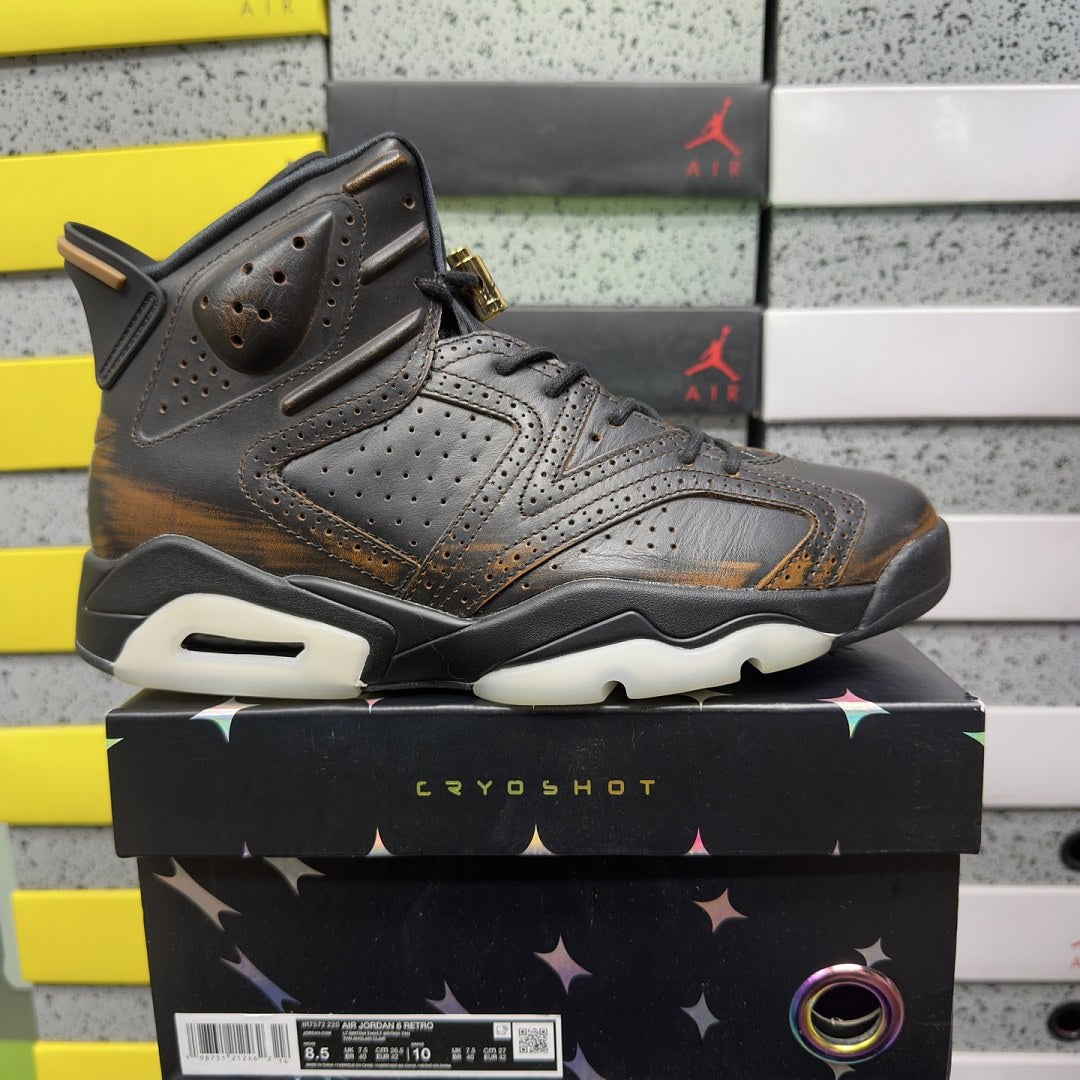 Air Jordan 6 Brown Metallic Kelly