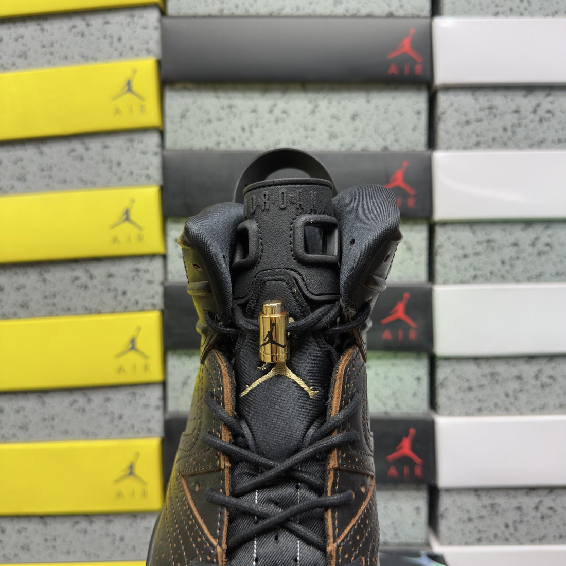 Air Jordan 6 Brown Metallic Kelly