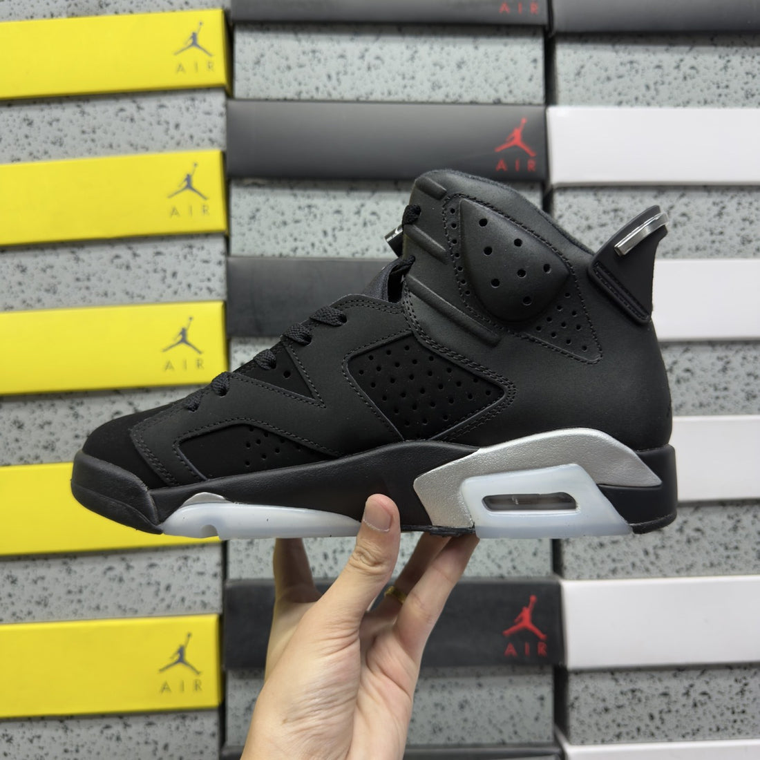 Air Jordan 6 Cool Grey Black