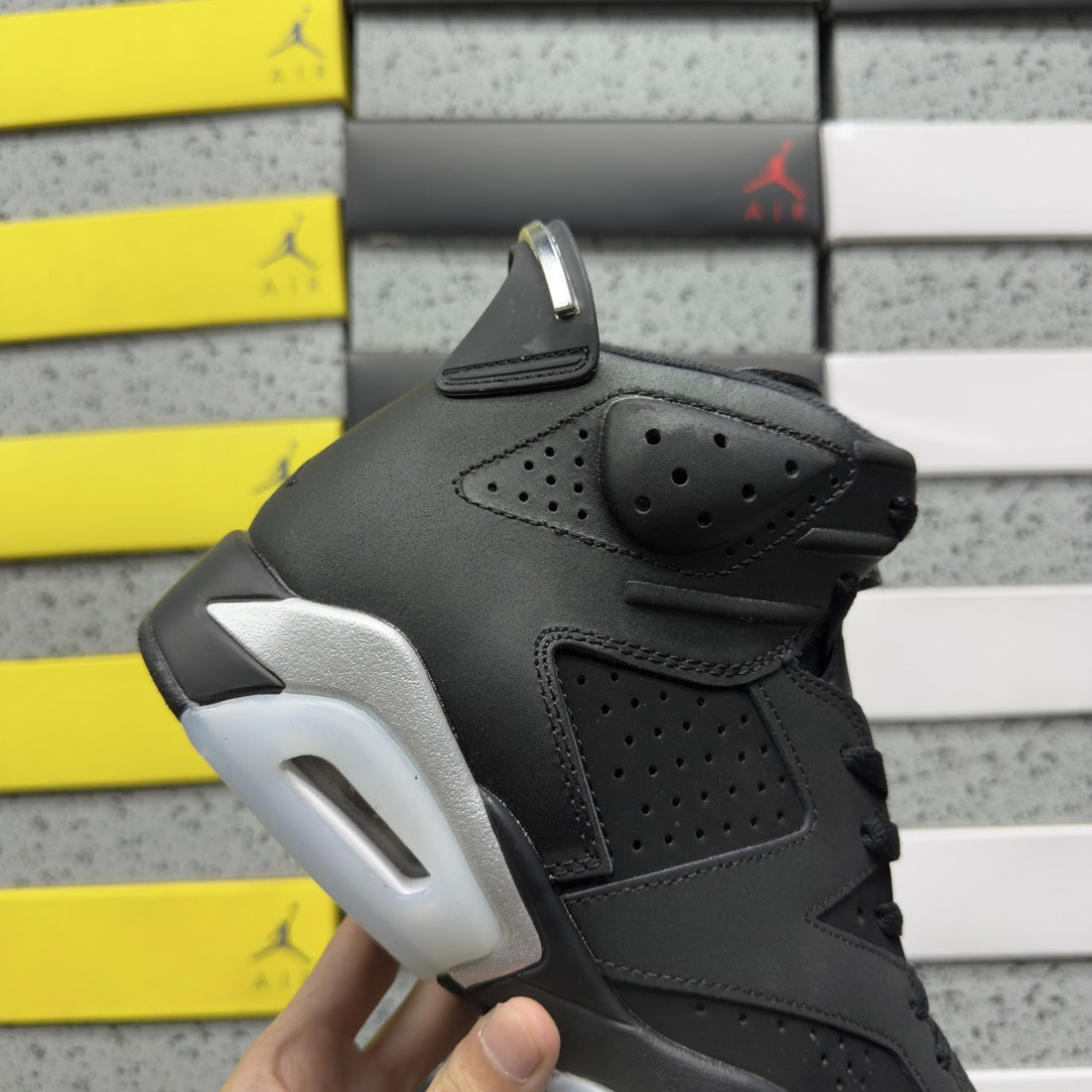 Air Jordan 6 Cool Grey Black