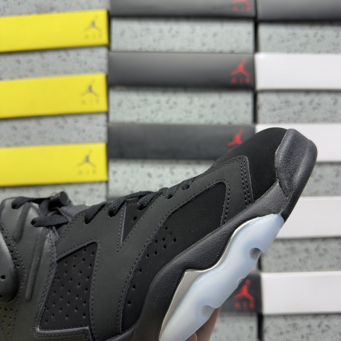 Air Jordan 6 Cool Grey Black