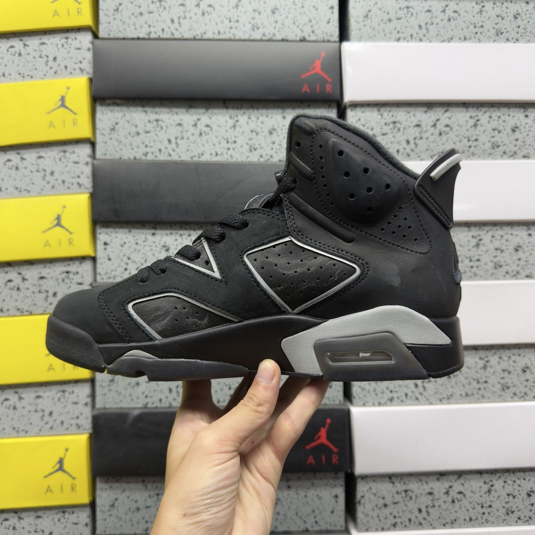 Air Jordan 6 Cool Grey Suede
