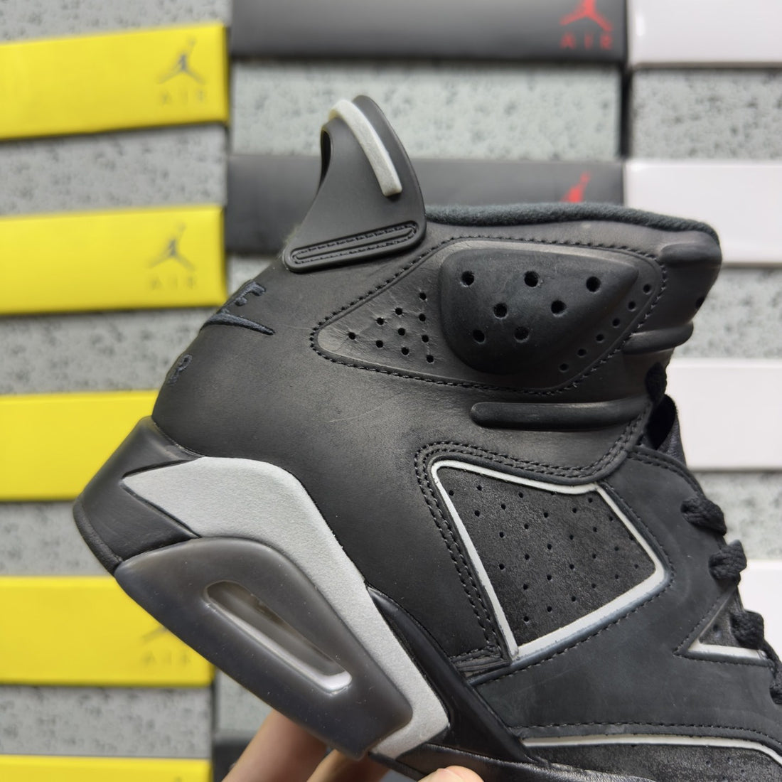 Air Jordan 6 Cool Grey Suede