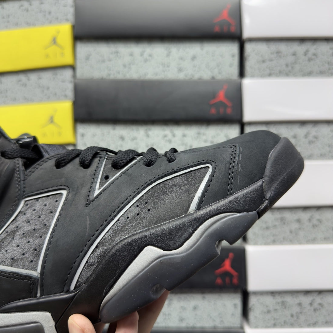 Air Jordan 6 Cool Grey Suede