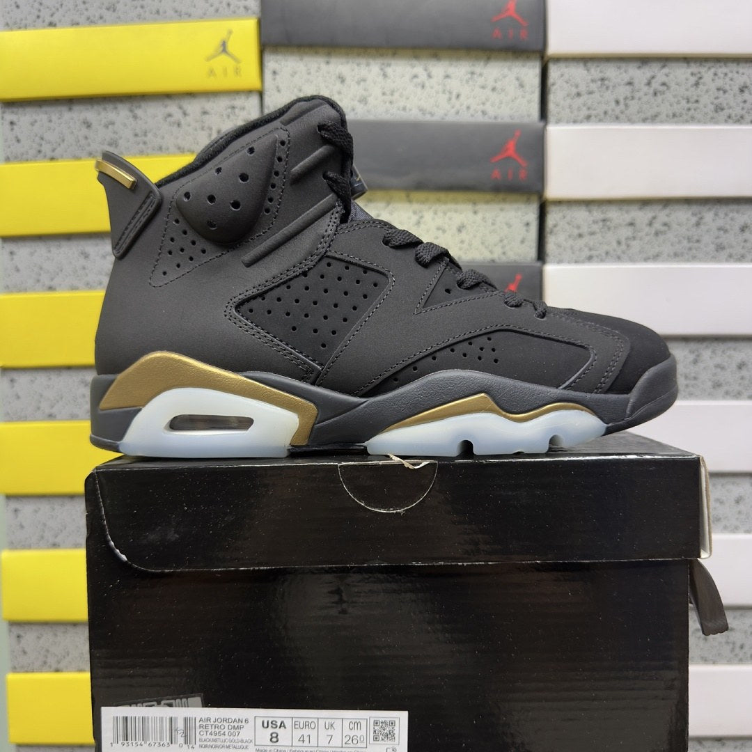 Air Jordan 6 DMP Black Gold
