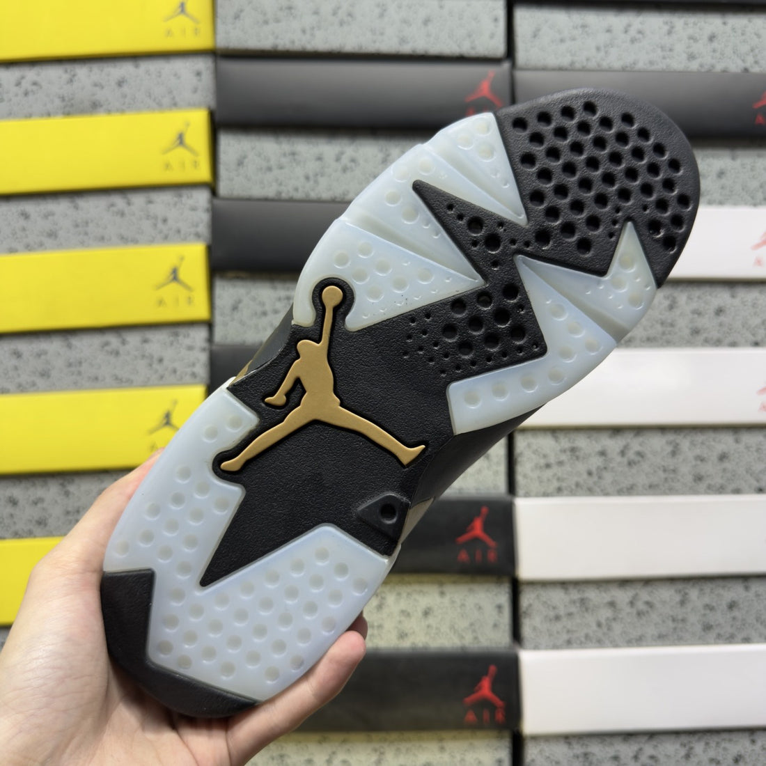 Air Jordan 6 DMP Black Gold