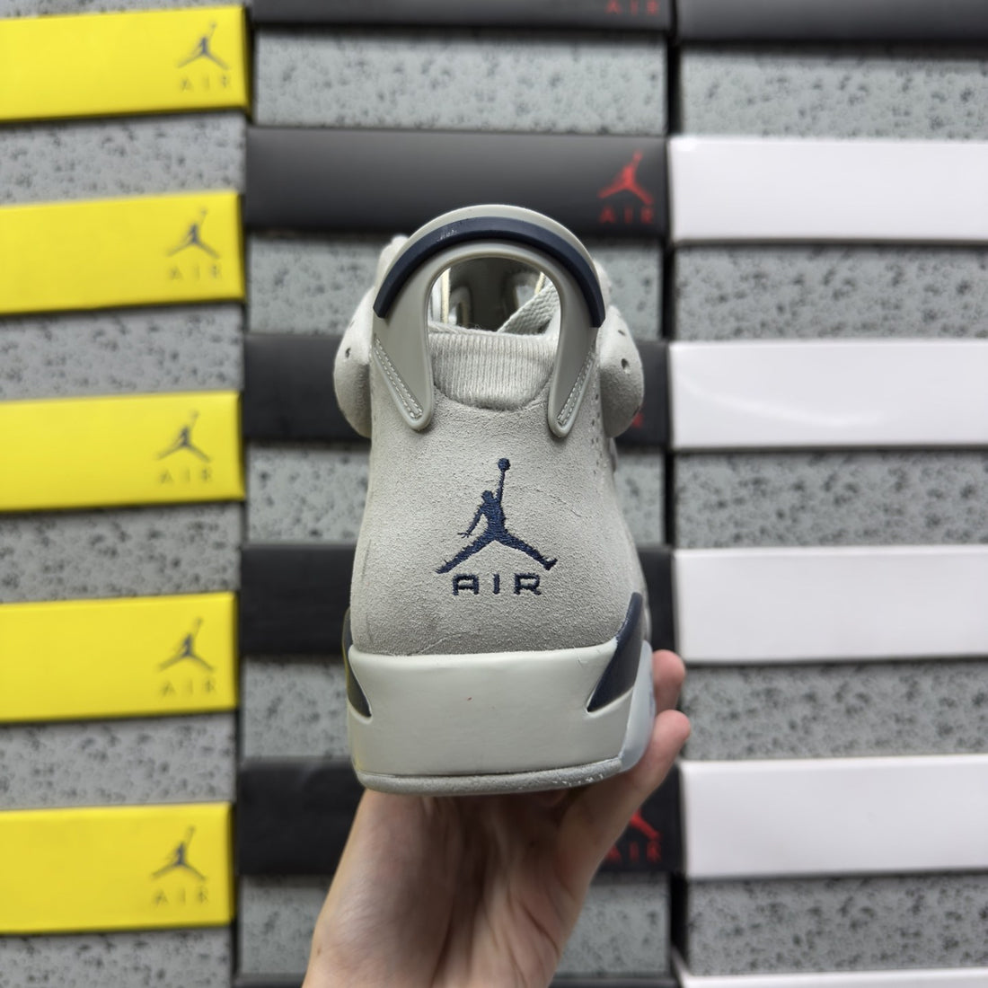 Air Jordan 6 Georgetown Grey