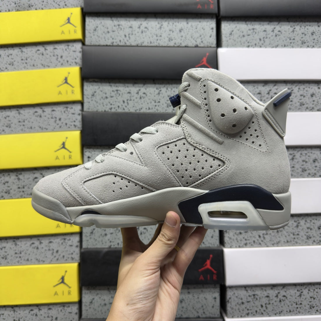 Air Jordan 6 Georgetown Grey